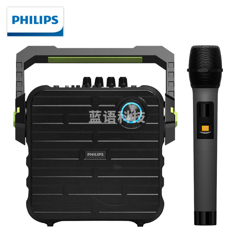 飞利浦（PHILIPS）SD60/93 SD60S 蓝牙便携式拉杆音响无线麦克风播放器扩音器