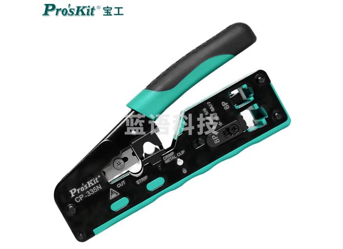 宝工（Pro'sKit）CP-335N CAT.5/6/7剪剥压多功能网络压接钳