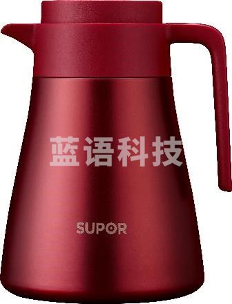 苏泊尔不锈钢真空保温壶1.2L浆果红/KC12HS50