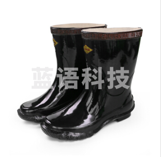 双安 中筒电工鞋 绝缘胶鞋 安全鞋工矿靴 长筒雨靴 35 KV（号码请备注）