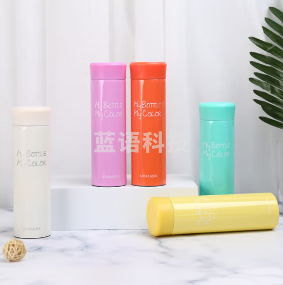 乐扣乐扣（locklock）缤纷保温杯 不锈钢水杯390ml LHC4181MIT 薄荷色