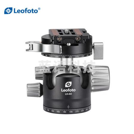 徕图(Leofoto)LH-40PCL 低重心双开口双全景夹座专业球形云台