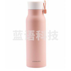 乐扣乐扣 lock&lock 粉色 500ml LHC4125PIK 不锈钢便携保温杯 娜姆马克杯
