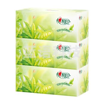 心相印 H200 茶语系列盒装抽纸 2层200抽/盒 3盒/提 12提/箱