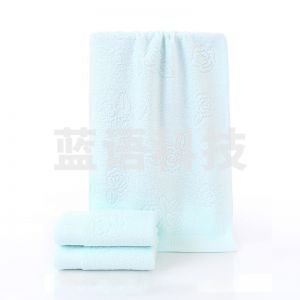 洁丽雅 毛巾 8837 720mm*340mm 120条/箱 蓝色