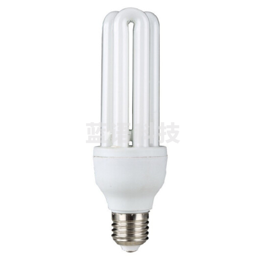 LED高亮220V节能灯泡 U型荧光灯 25W-E27螺口-白光 货号：HXE