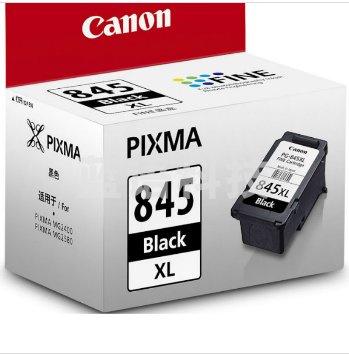 佳能（Canon）PG-845XL 大容量黑色墨盒(适用MG3080/MG2580S/MG2400/TS3480/TS3380/TS308/TS208/TR4580)