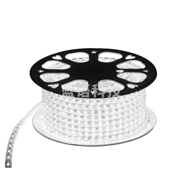 凝聚力LED灯带2835-120D 白光 单直排工程款7W 100米/盘（需另拍电源插头）