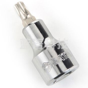 世达 （SATA）24107 12.5MM系列50MM长花形旋具套筒T50