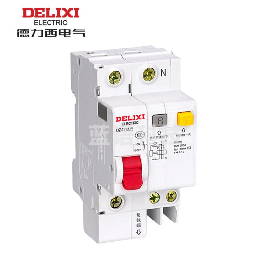 德力西 DZ47PLE 1P+N C 10A DZ47PLEC10 微型漏电保护断路器