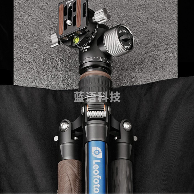 徕图 三脚架 LX-324CT+XB-38 碳纤维，32管径，4节，三脚架+云台套装，球形云台
