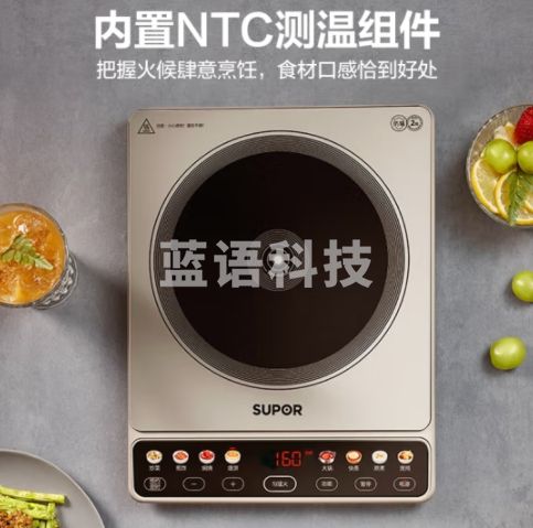 苏泊尔（SUPOR）家用电磁炉 2200W大功率大面板 防辐减噪 爆炒炒菜 智能定时功能 电磁灶 火锅炉套装带锅C22-IA813