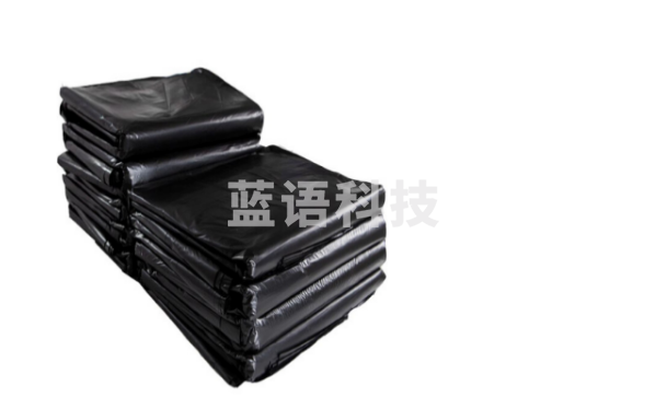 垃圾袋120cm*140cm 加厚黑色大垃圾袋物业环卫大号清洁平口大码塑料袋 50个/捆