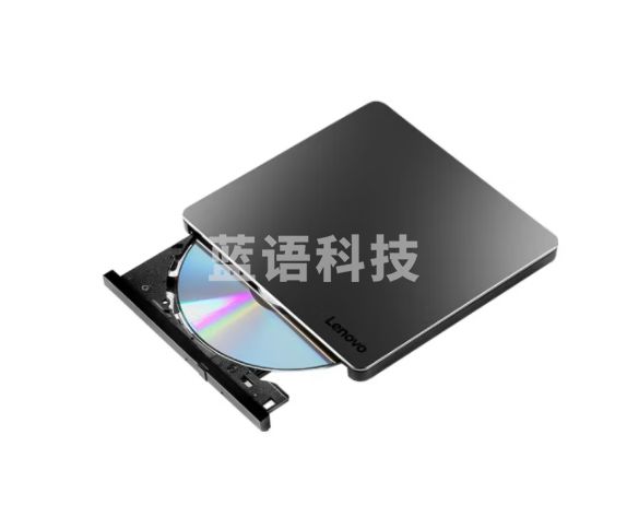 联想（Lenovo）8倍速 铝合金材质 Type-C/USB 外置光驱 DVD外置刻录机 移动光驱(Windows/苹果Mac/DB85)