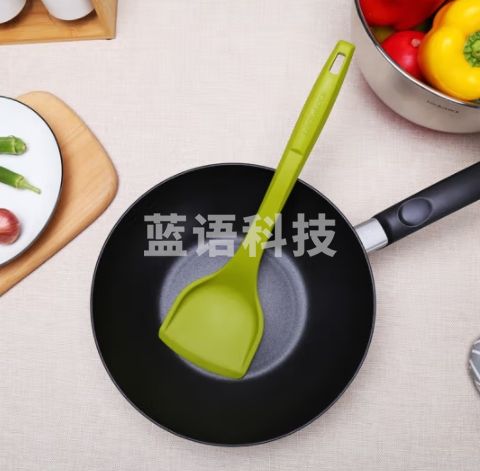 乐扣乐扣(lock&lock)硅胶锅铲平底锅铲子煎锅炒菜锅铲CPK703G 绿色