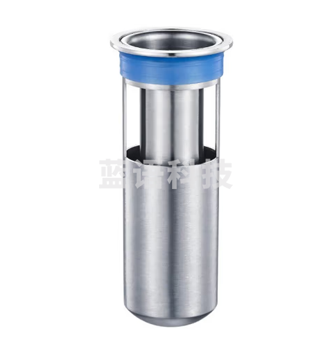 潜水艇（Submarine）FCQ-1不锈钢防臭地漏内芯深水封U型 加厚不锈钢地漏内芯（长款）