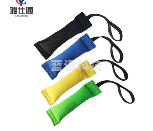 雅仕通 训犬耐撕布咬棒扑咬训练幼青犬叼棒训犬工作犬 玩具宠物用品（颜色请备注）（5个起购）