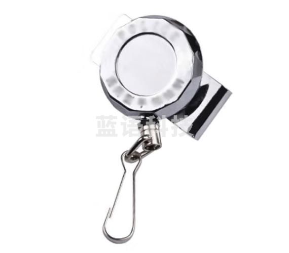 雅仕通防丢防抢枪纲绳 加固型伸缩安全绳钢丝绳 钥匙扣 银色JC 20个起订