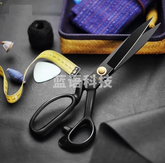张小泉剪刀裁缝剪刀锰钢专用裁剪服装剪 工业用 服装剪10寸