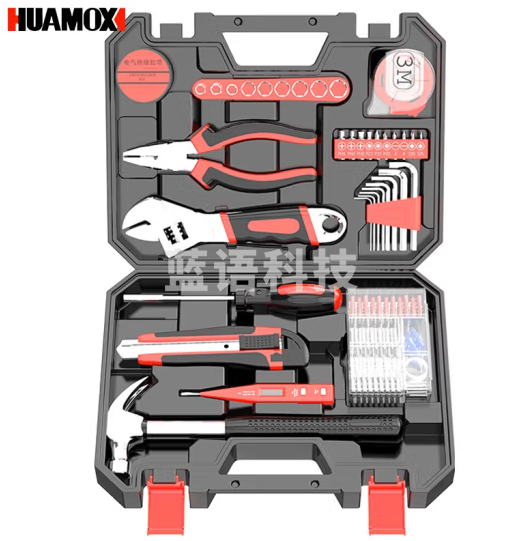 华麦斯 家用工具箱套装 尚品工具37件套