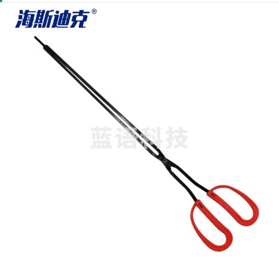 海斯迪克 gnjz-1244 垃圾夹52cm（5只） 长柄扁头火钳 垃圾钳 环保夹拾物器 手工铁钳 煤饼夹