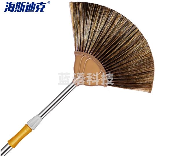 海斯迪克 gnjz-1235 除尘天花扫 可伸缩加长柄 1.82m不锈钢杆扇形扫