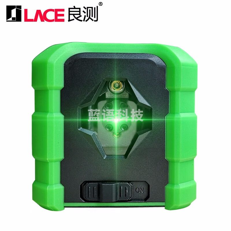良测绿光红外线水平仪激光迷小型绿光高精度2线水平仪带三脚 良测2线水平仪标配