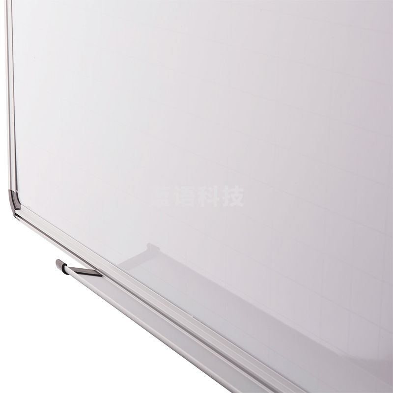 得力白板写字板 黑板家用90*120cm 实心纤维板芯 磁性办公教学白板悬挂白板 写字板黑板白板33468120*90cm平整纤维板