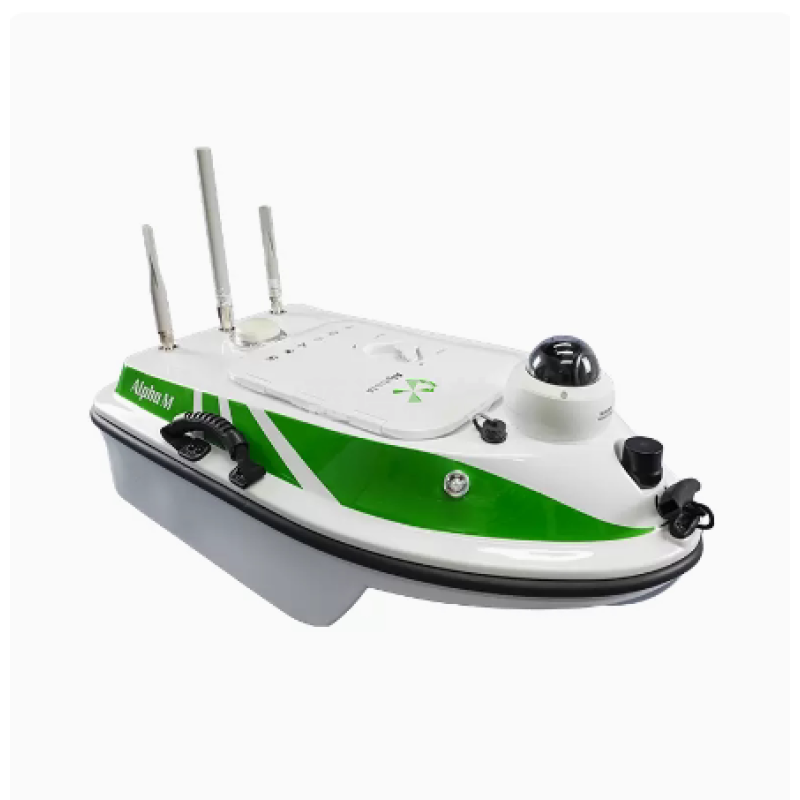 阿尔法空间无人船测绘船水下地貌地势测量仪发射多波束高精度探测器