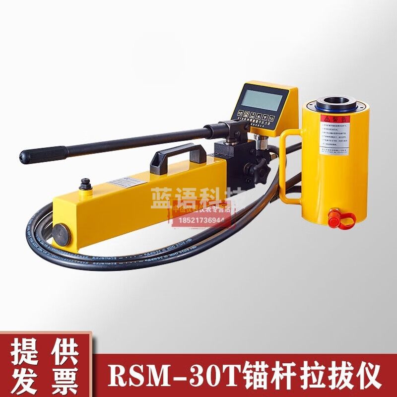 中交建仪武汉中岩锚杆拉力机拉拔检测仪锚杆钢筋拉拔仪测试仪 RSM-30T锚杆 RSM-30T锚杆拉拔仪