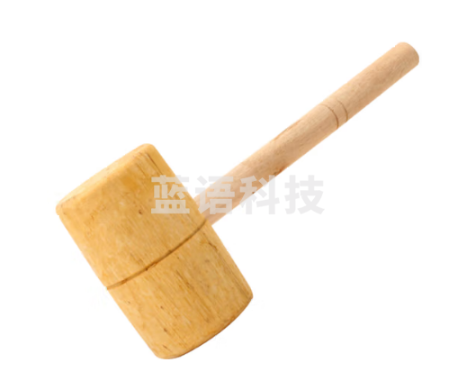 海斯迪克 gnjz-267 木榔头 木工锤木锤五金木工敲打工具大木槌 手工锤木柄木槌工具大木锤 小号 2个价