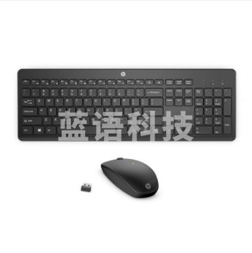 惠普235无线键鼠套装 1Y4D0AA 黑色