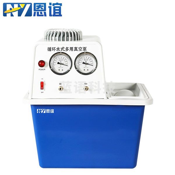 恩谊 循环水真空泵SHZ-DⅢ 水环式多用实验室减压蒸馏抽滤四氟耐腐真空泵抽滤装置 SHZ-DⅢ 上反水强力型