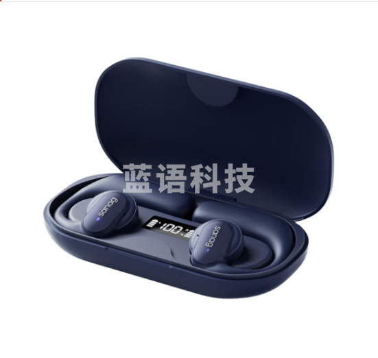 SANAG塞那蓝牙耳机挂耳式不入耳骨传导概念 运动骑行长续航高端商务礼物 标准版苍穹蓝