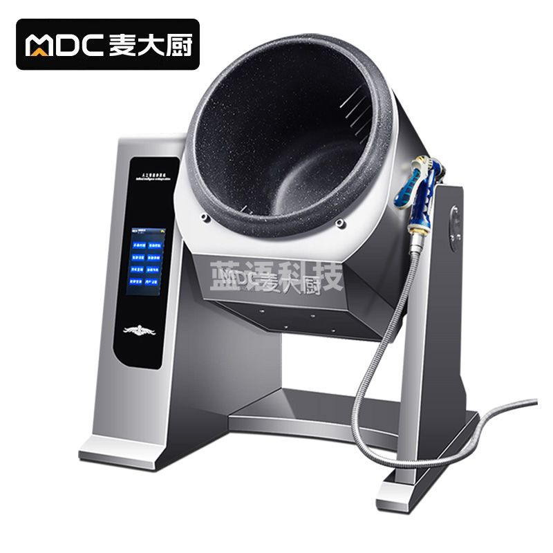 麦大厨 触屏款 220V 5KW 360台式智能电磁炒菜机(触屏800)