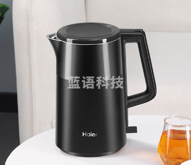 海尔（Haier）电水壶大容量大功率食品级304不锈钢无缝内胆 HKT-TK1S1712 【1.7L】