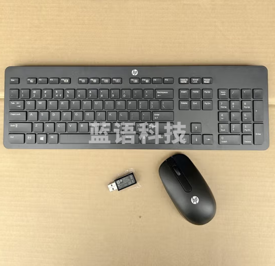 惠普T6L04AA超薄无线键鼠套装 黑色