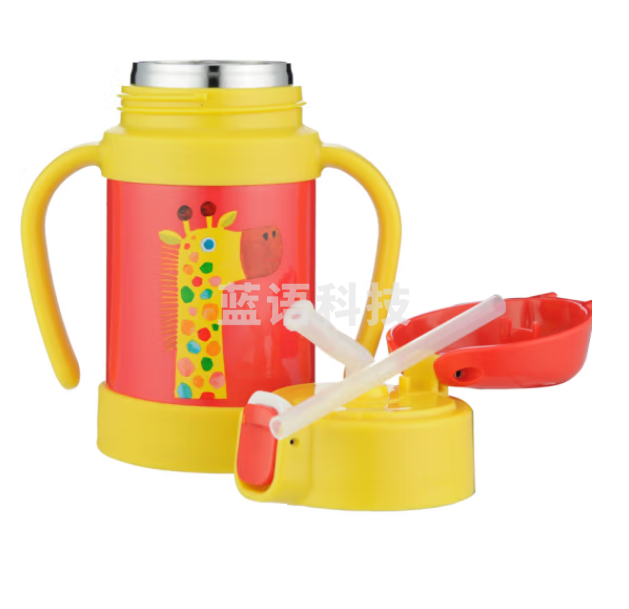 虎牌（TIGER）保温杯婴幼儿童保温杯吸管真空水杯MCK-A28C-Y长颈鹿280ml