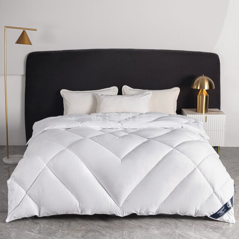 聚银家纺-加厚磨毛仿羽绒被