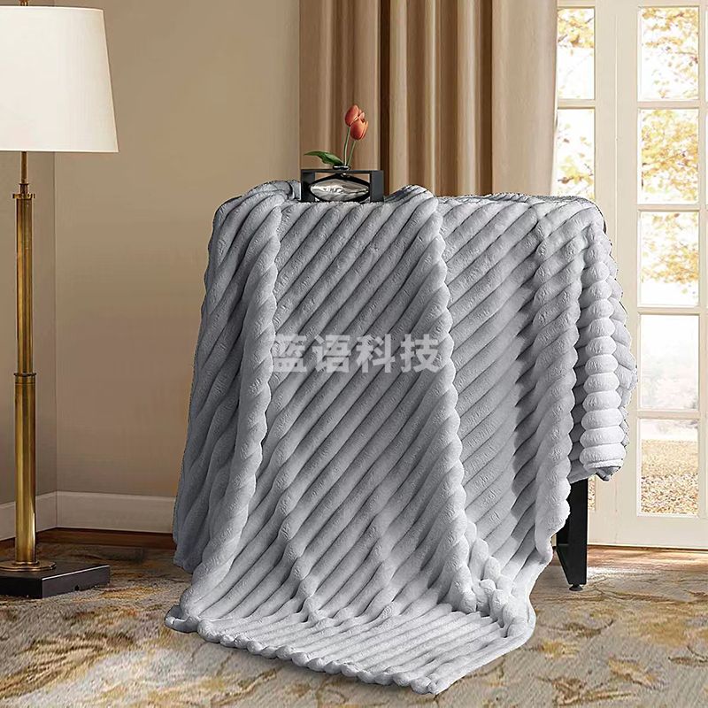 保罗兔兔绒毛毯PL-M24517