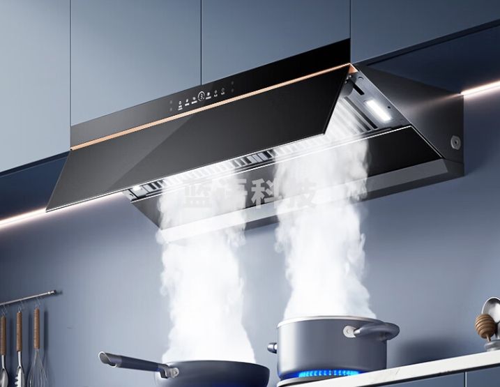 美的（Midea）抽吸油烟机 欧式侧吸高温蒸汽洗 齐平橱柜变频巡航23风量1000Pa大静压AK5PRO