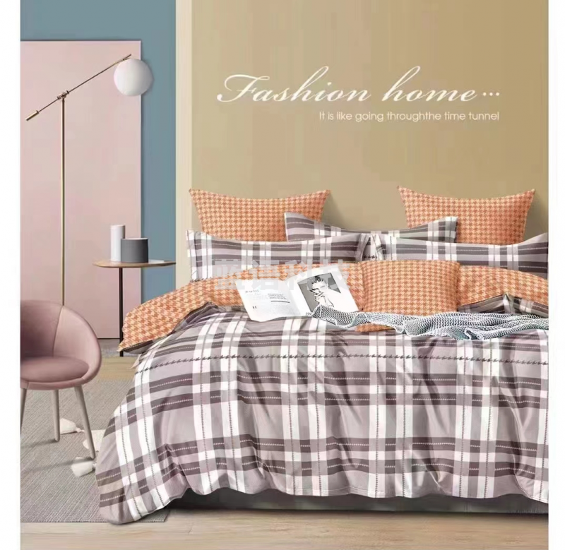 悠然格调四件套 格彩床品四件套M&C17615