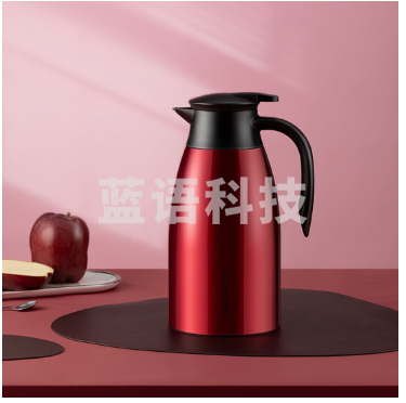 SIMELO（施美乐） 印象京都 迎宾保温壶 双层304不锈钢保温瓶热水瓶暖壶 2.0L中国红