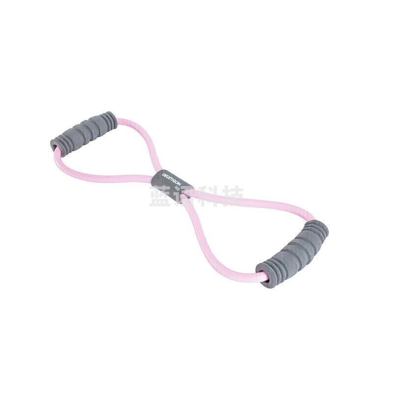 迪卡侬 8字形训练带 粉色4504185 均码