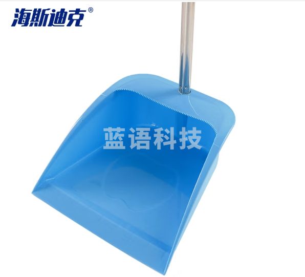 海斯迪克 gnjz-1232 加厚塑料簸箕 塑料垃圾铲撮箕大容量畚斗防风垃圾铲 蓝色（5个）