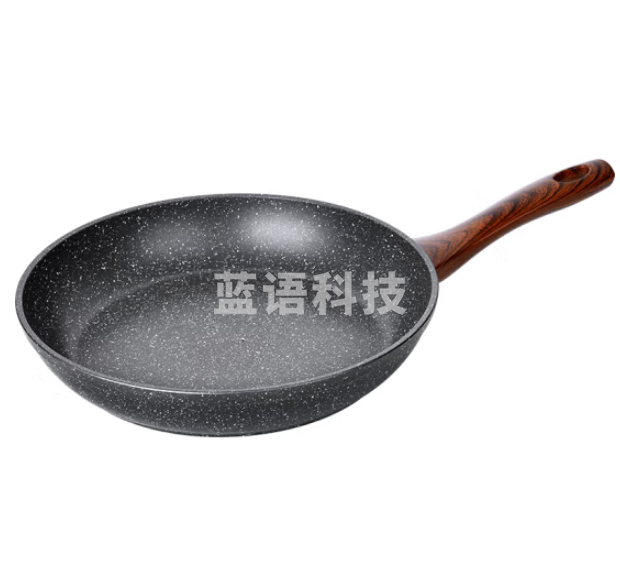 乐扣乐扣LBU1283 麦饭石色平底锅煎锅不粘锅 电磁炉燃气通用28cm
