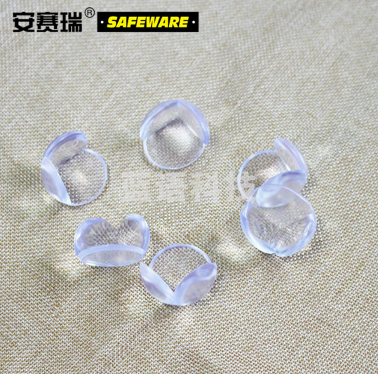 安赛瑞 球型透明防撞护角(20个装)30×30mm 透明防撞角 透明桌角防撞护角 12241