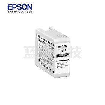 爱普生（EPSON）T47C9 原装墨水 粗面黑MK (适用P908机器) C13T47C900 50ml