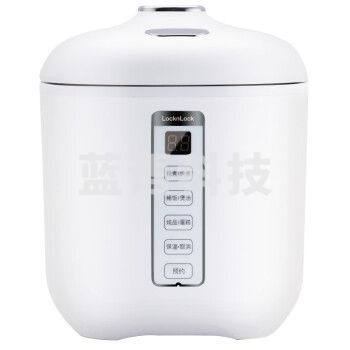 乐扣乐扣（LOCK&LOCK）EJR618WHT 电饭煲家用迷你一人食电饭锅1.2L蒸饭器智能热饭煮粥锅1-2人小容量 -电饭煲-1.2L-白