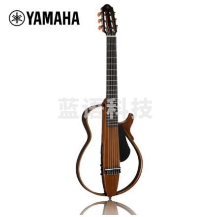 雅马哈(YAMAHA)静音民谣吉他SLG200S/古典SLG200N 便携电箱琴SLG200 N NT原木色古典